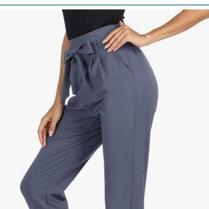 GRACE KARIN Womens Casual High Waist Pencil Pants with Bow-Knot Pockets for Work